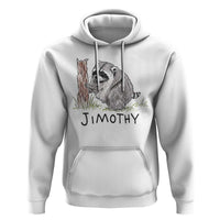Jimothy Funny Viral Seattle Raccoon Crayon Drawing Graphic Hoodie Trash Panda Feral Legend Supporter
