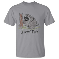 Jimothy Funny Viral Seattle Raccoon Crayon Drawing Graphic T Shirt Trash Panda Feral Legend Supporter