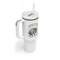 What Would Jimothy Do WWJD Funny Parody Tumbler With Handle Viral Seattle Raccoon Meme Feral Legend Humor