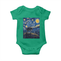 Jimothy Seattle Raccoon Starry Night Parody Graphic Baby Onesie Trash Panda Feral Legend Supporter