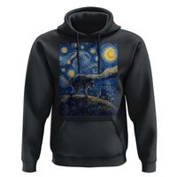 Jimothy Seattle Raccoon Starry Night Parody Graphic Hoodie Trash Panda Feral Legend Supporter