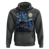 Jimothy Seattle Raccoon Starry Night Parody Graphic Hoodie Trash Panda Feral Legend Supporter