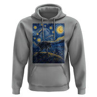 Jimothy Seattle Raccoon Starry Night Parody Graphic Hoodie Trash Panda Feral Legend Supporter