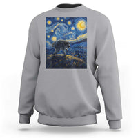 Jimothy Seattle Raccoon Starry Night Parody Graphic Sweatshirt Trash Panda Feral Legend Supporter