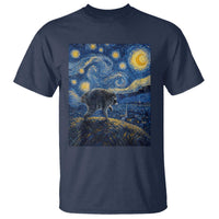Jimothy Seattle Raccoon Starry Night Parody Graphic T Shirt Trash Panda Feral Legend Supporter