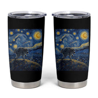 Jimothy Seattle Raccoon Starry Night Parody Graphic Tumbler Cup Trash Panda Feral Legend Supporter