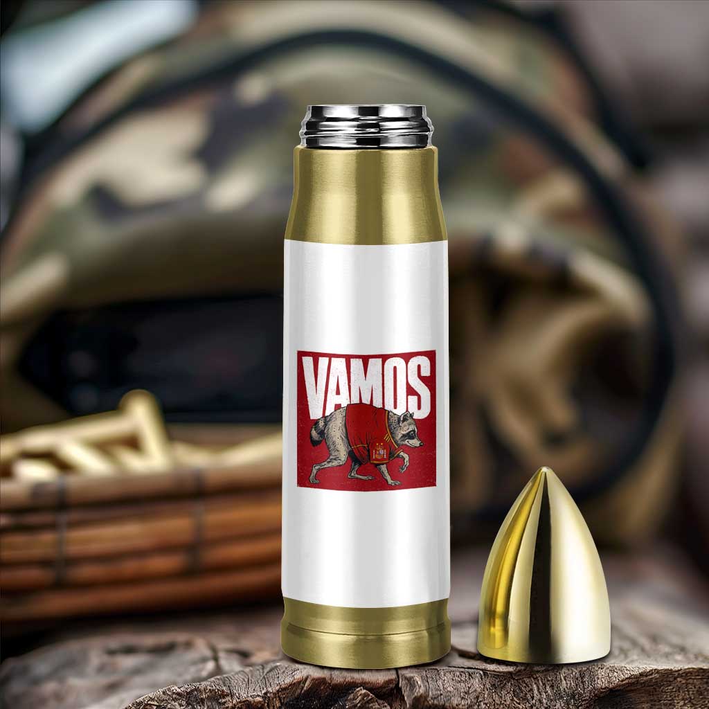 Funny Jimothy Vamos Spain Soccer Fans Parody Bullet Tumbler Seattle Raccoon Espana Champs Victory Celebration