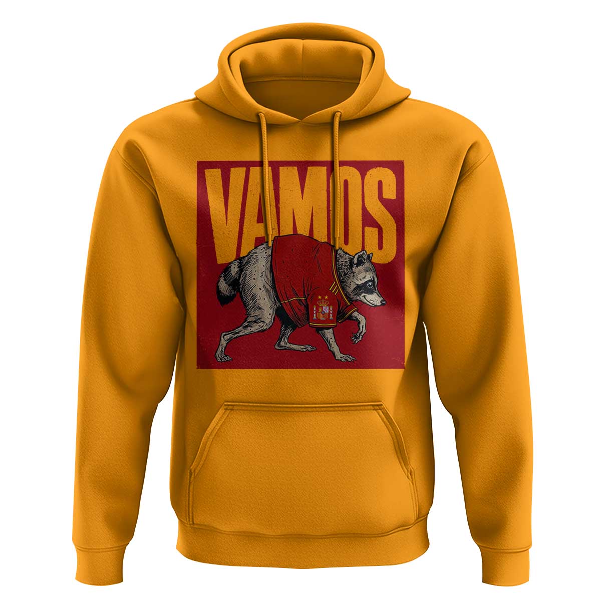 Funny Jimothy Vamos Spain Soccer Fans Parody Hoodie Seattle Raccoon Espana Champs Victory Celebration