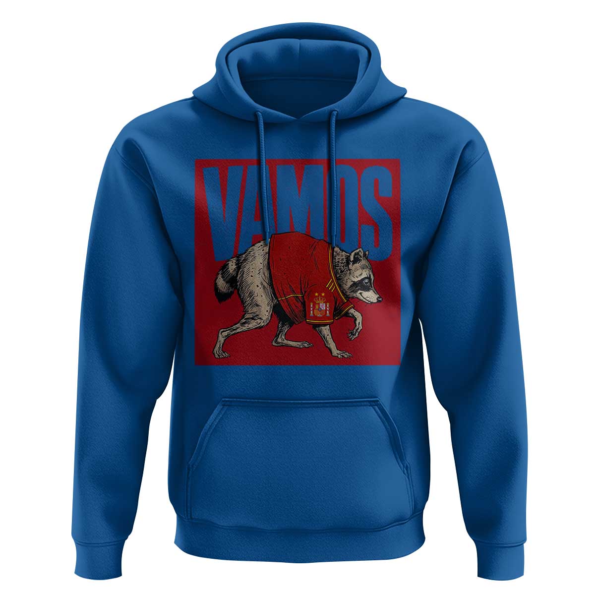 Funny Jimothy Vamos Spain Soccer Fans Parody Hoodie Seattle Raccoon Espana Champs Victory Celebration