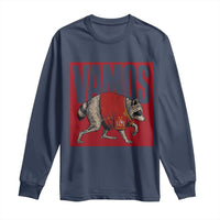 Funny Jimothy Vamos Spain Soccer Fans Parody Long Sleeve Shirt Seattle Raccoon Espana Champs Victory Celebration