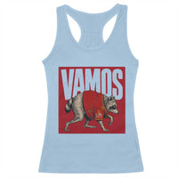 Funny Jimothy Vamos Spain Soccer Fans Parody Racerback Tank Top Seattle Raccoon Espana Champs Victory Celebration
