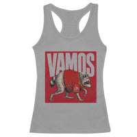 Funny Jimothy Vamos Spain Soccer Fans Parody Racerback Tank Top Seattle Raccoon Espana Champs Victory Celebration