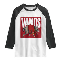 Funny Jimothy Vamos Spain Soccer Fans Parody Raglan Shirt Seattle Raccoon Espana Champs Victory Celebration