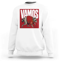 Funny Jimothy Vamos Spain Soccer Fans Parody Sweatshirt Seattle Raccoon Espana Champs Victory Celebration