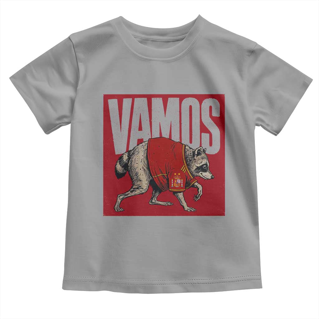 Funny Jimothy Vamos Spain Soccer Fans Parody Toddler T Shirt Seattle Raccoon Espana Champs Victory Celebration