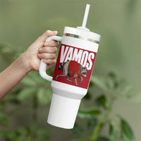 Funny Jimothy Vamos Spain Soccer Fans Parody Tumbler With Handle Seattle Raccoon Espana Champs Victory Celebration