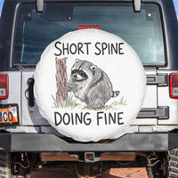 Jimothy Short Spine Doing Fine Inspirational Spare Tire Cover Viral Seattle Raccoon Crayon Drawing Graphic