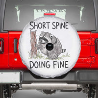 Jimothy Short Spine Doing Fine Inspirational Spare Tire Cover Viral Seattle Raccoon Crayon Drawing Graphic