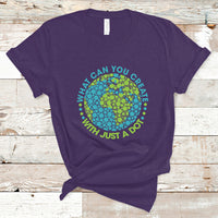 Dot Day T Shirt What Can You Create With Just A Dot Earth Polka - Wonder Print Shop