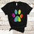 Dot Day T Shirt Polka Dot Dog Paw Dog Lover International - Wonder Print Shop