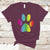 Dot Day T Shirt Polka Dot Dog Paw Dog Lover International - Wonder Print Shop
