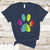 Dot Day T Shirt Polka Dot Dog Paw Dog Lover International - Wonder Print Shop