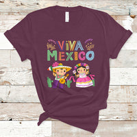 Hispanic Heritage Month Mexico T Shirt Viva Mexico Cute Kids Mexican - Wonder Print Shop