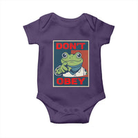 Don't Obey Portland Frog Baby Onesie Frogs Protest Activism Hope Style Poster Graphic - Wonder Print Shop