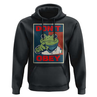 Don't Obey Portland Frog Hoodie Frogs Protest Activism Hope Style Poster Graphic - Wonder Print Shop