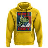 Don't Obey Portland Frog Hoodie Frogs Protest Activism Hope Style Poster Graphic - Wonder Print Shop