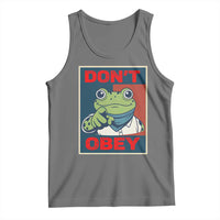 Don't Obey Portland Frog Tank Top Frogs Protest Activism Hope Style Poster Graphic - Wonder Print Shop