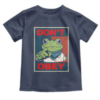 Don't Obey Portland Frog Toddler T Shirt Frogs Protest Activism Hope Style Poster Graphic - Wonder Print Shop