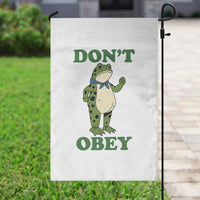 Don't Obey Portland Frog Garden Flag Resist Inflatable Frogs Protest - Wonder Print Shop