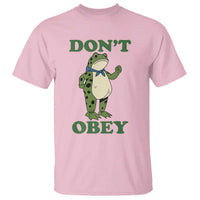 Don't Obey Portland Frog T Shirt Resist Inflatable Frogs Protest - Wonder Print Shop