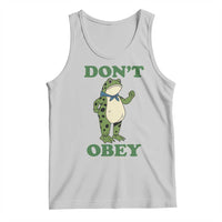 Don't Obey Portland Frog Tank Top Resist Inflatable Frogs Protest - Wonder Print Shop