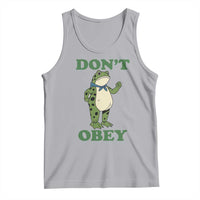 Don't Obey Portland Frog Tank Top Resist Inflatable Frogs Protest - Wonder Print Shop