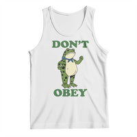 Don't Obey Portland Frog Tank Top Resist Inflatable Frogs Protest - Wonder Print Shop