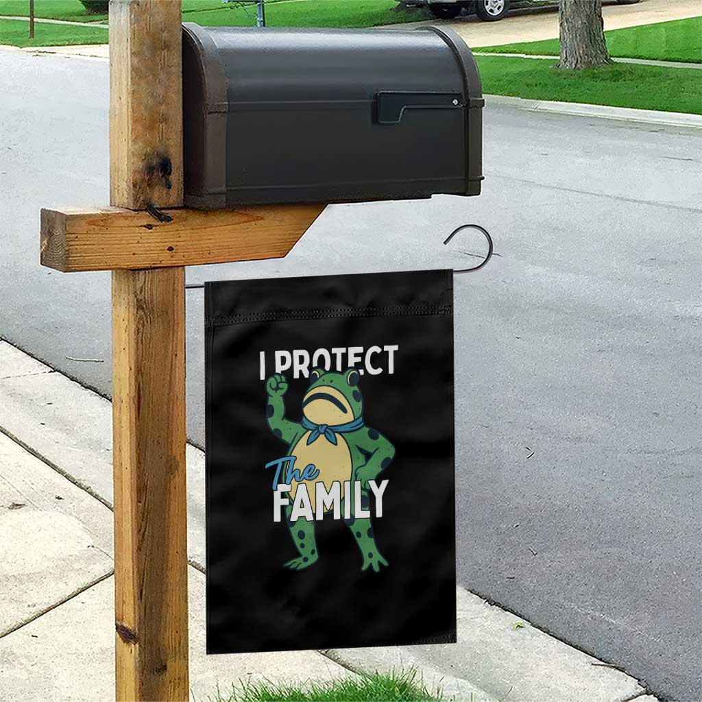 Activist Portland Frog Garden Flag I Protect the Family Protest Statement - Wonder Print Shop