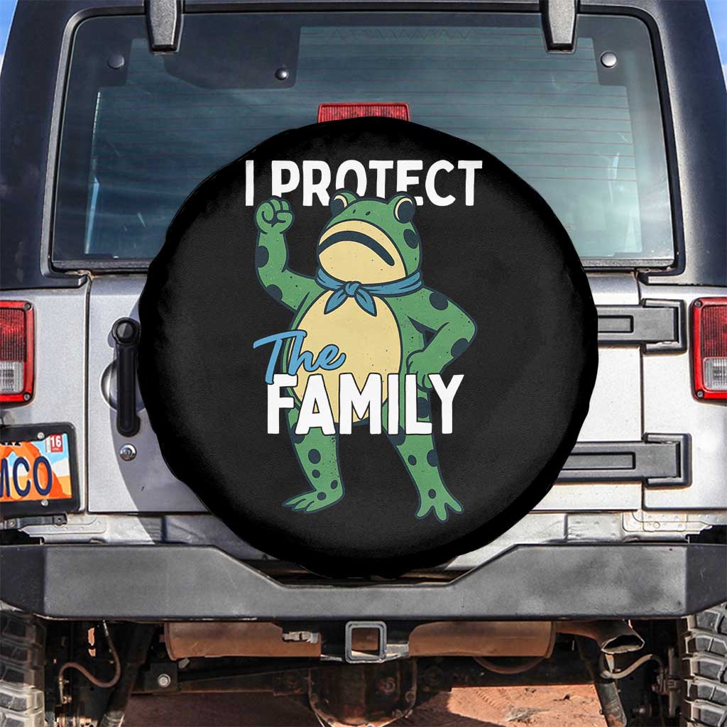 Activist Portland Frog Spare Tire Cover I Protect the Family Protest Statement - Wonder Print Shop