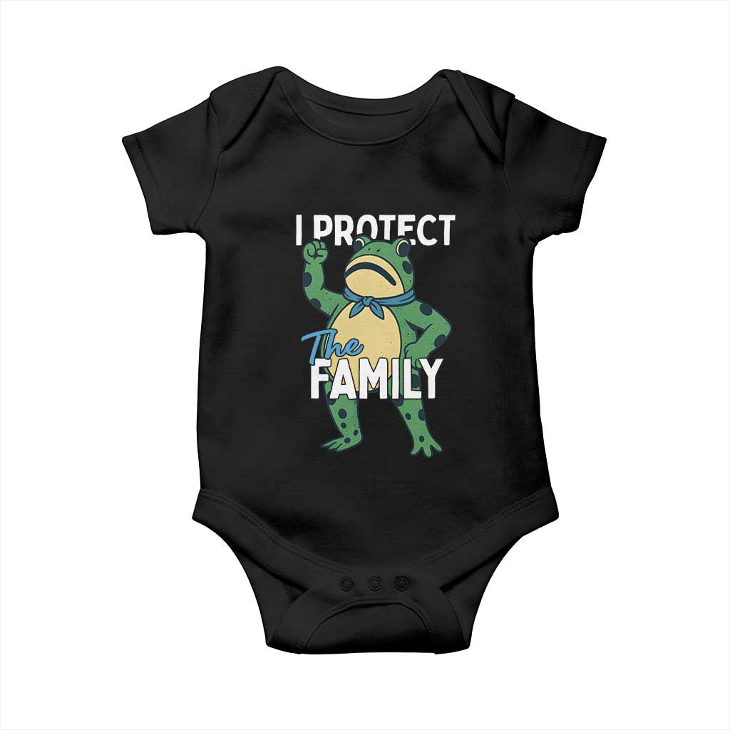 Activist Portland Frog Baby Onesie I Protect the Family Protest Statement - Wonder Print Shop