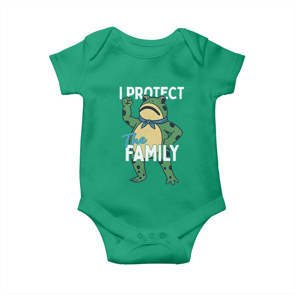 Activist Portland Frog Baby Onesie I Protect the Family Protest Statement - Wonder Print Shop