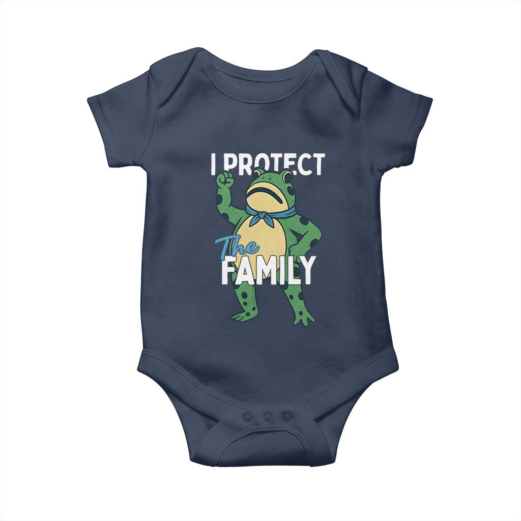 Activist Portland Frog Baby Onesie I Protect the Family Protest Statement - Wonder Print Shop