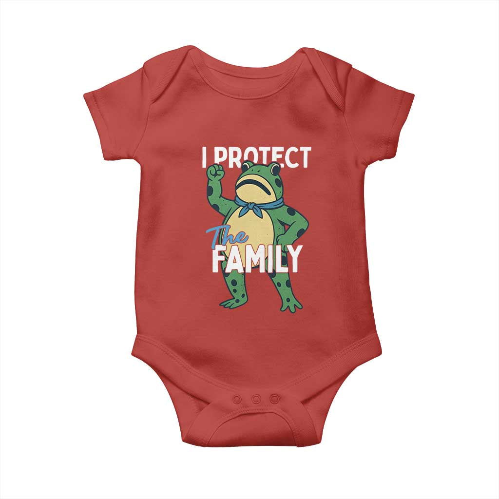 Activist Portland Frog Baby Onesie I Protect the Family Protest Statement - Wonder Print Shop