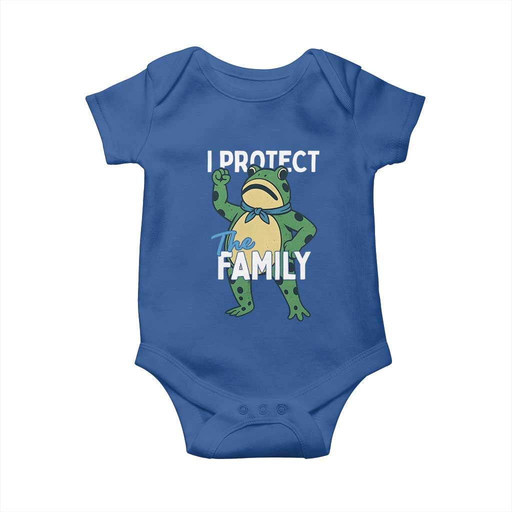 Activist Portland Frog Baby Onesie I Protect the Family Protest Statement - Wonder Print Shop