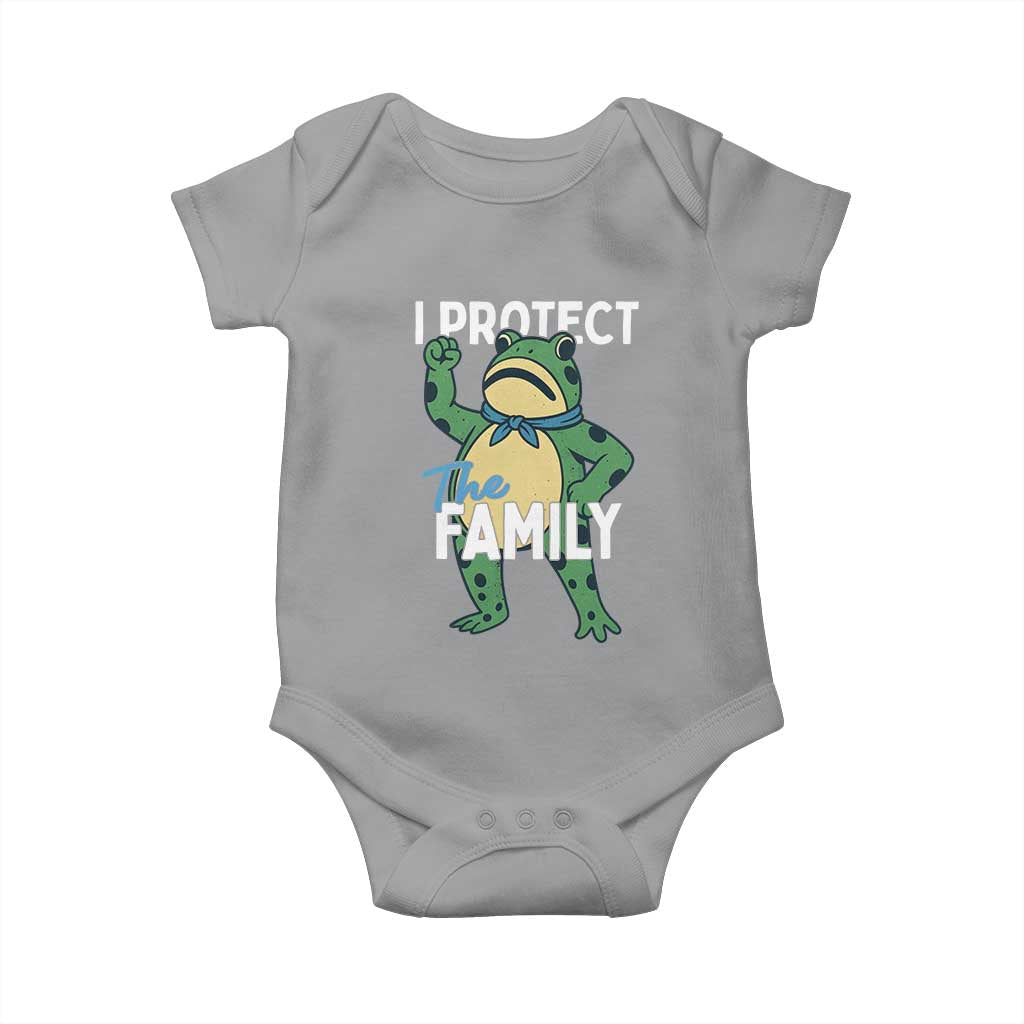Activist Portland Frog Baby Onesie I Protect the Family Protest Statement - Wonder Print Shop