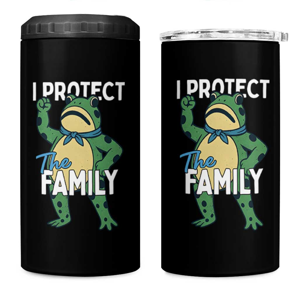Activist Portland Frog 4 in 1 Can Cooler Tumbler I Protect the Family Protest Statement - Wonder Print Shop
