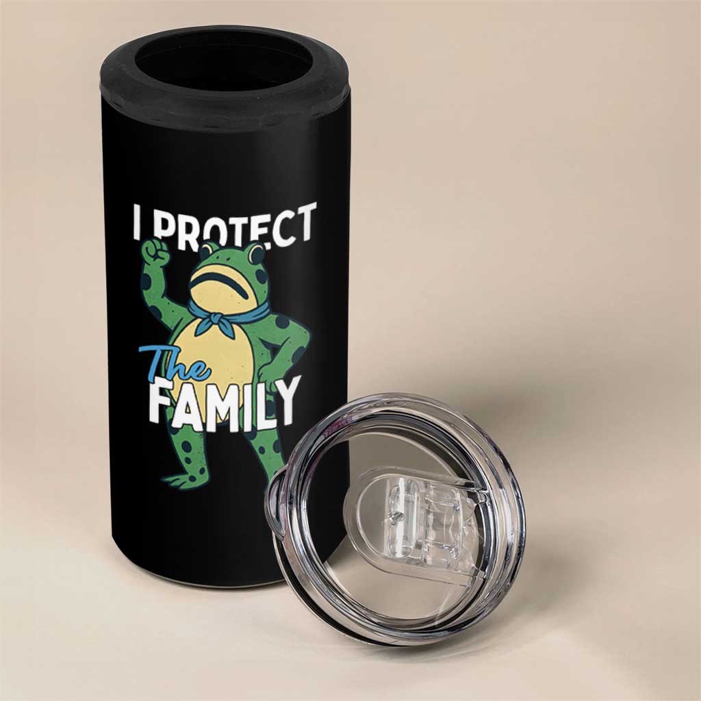Activist Portland Frog 4 in 1 Can Cooler Tumbler I Protect the Family Protest Statement - Wonder Print Shop