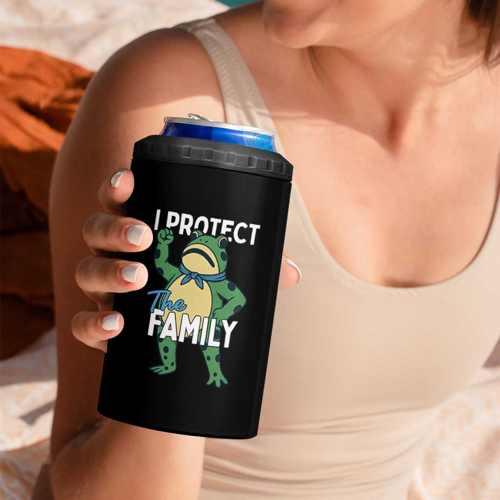 Activist Portland Frog 4 in 1 Can Cooler Tumbler I Protect the Family Protest Statement - Wonder Print Shop