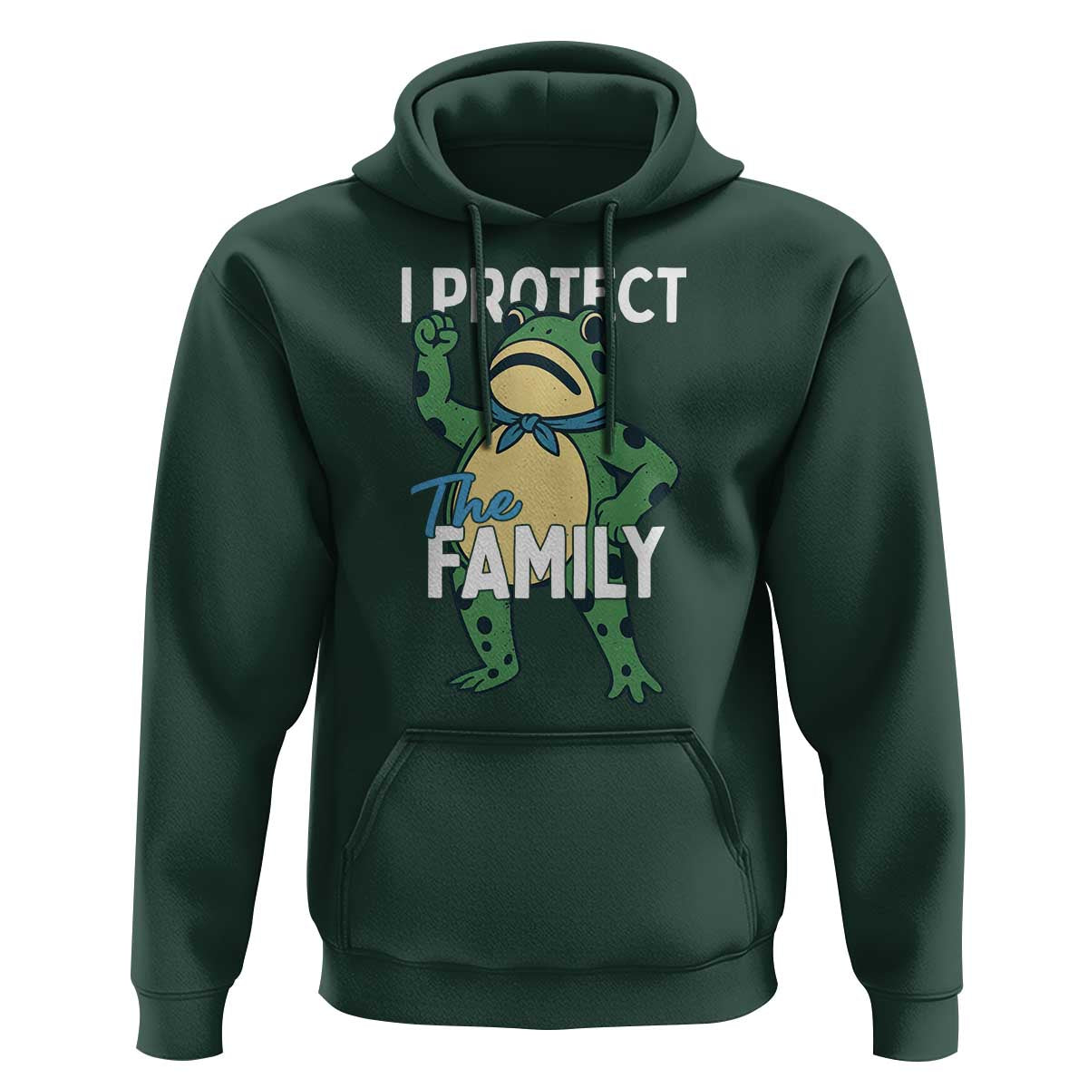 Activist Portland Frog Hoodie I Protect the Family Protest Statement - Wonder Print Shop