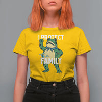 Activist Portland Frog T Shirt For Women I Protect the Family Protest Statement - Wonder Print Shop